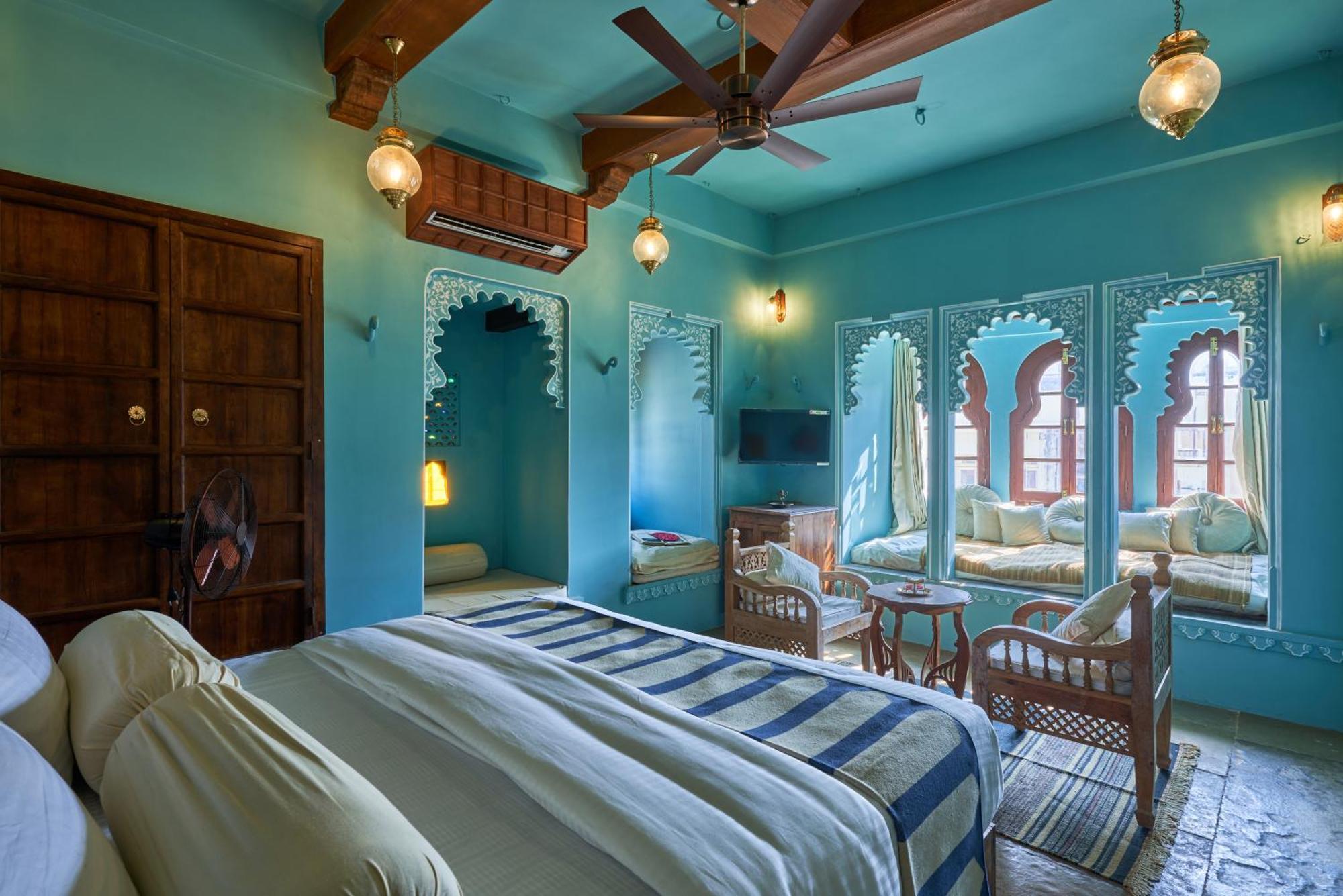 Kaladwas Lal Haveli Hotel Udaipur Eksteriør billede